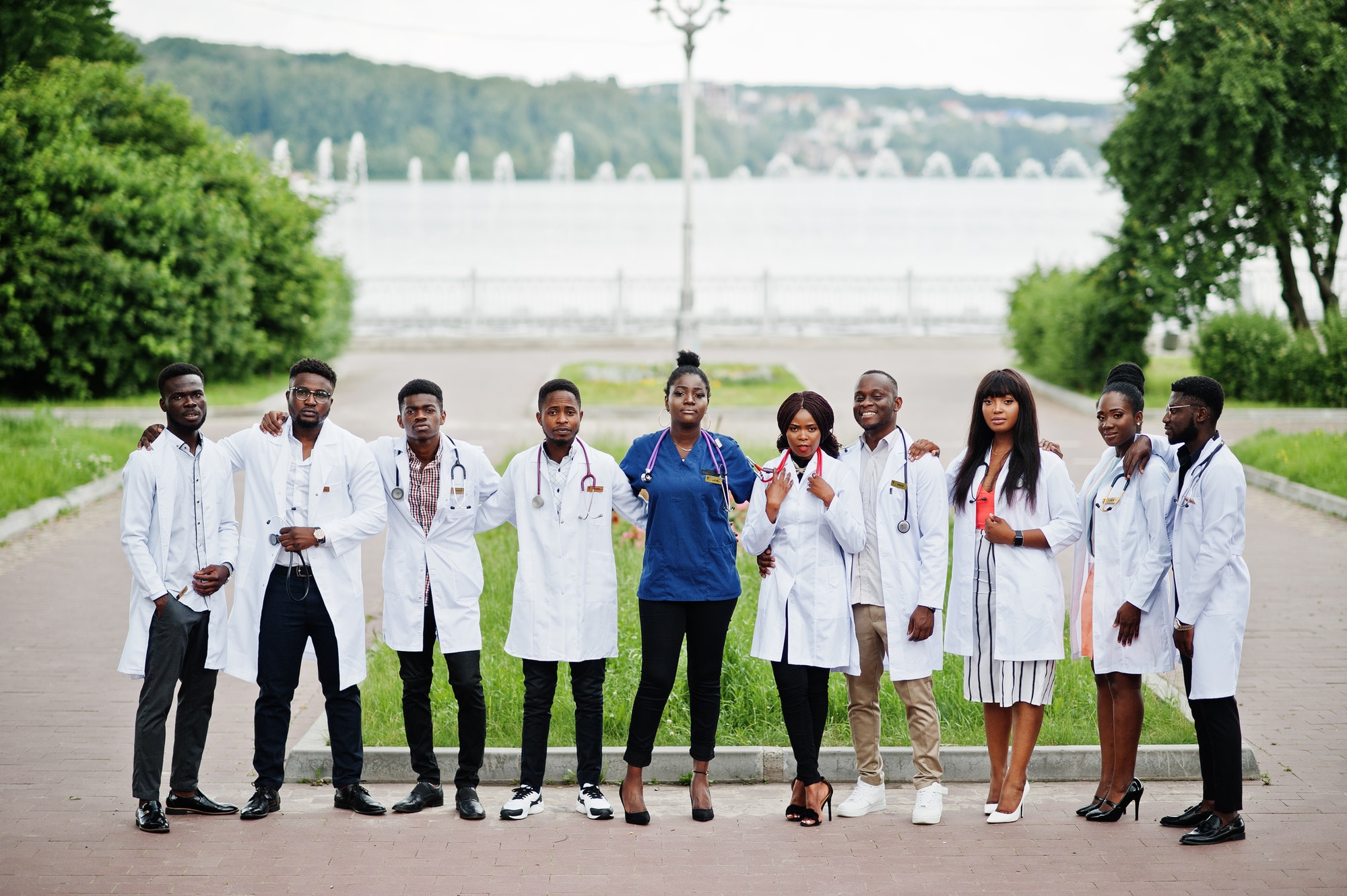 African medical students